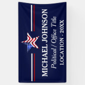 Vlag Campagne Politiek  Spandoek (Verticaal)