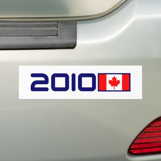 VLAG Canada 2010 Bumpersticker (Op auto)