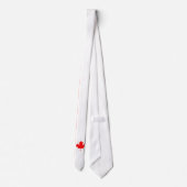 Vlag Canada 2 Stropdas (Achterkant)