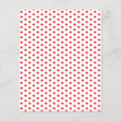 Vlag Canada Dag 1 juli Uitnodiging voor rood esdoo Flyer (Achterkant)