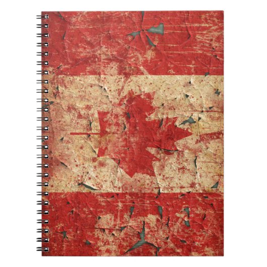 Vlag Canada Notitieboek (Voorkant)