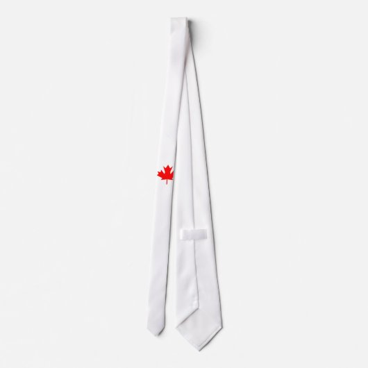 Vlag Canada Stropdas (Achterkant)