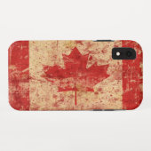 vlag canadese appel Case-Mate iPhone case (Achterkant (horizontaal))