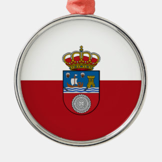 Vlag Cantabria (Spanje) Metalen Ornament