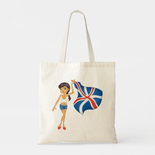 Vlag Canvas tas Vlag bij een EU-vlag (Achterkant)