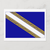vlag Champagne-Ardenne Briefkaart (Voorkant)