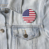 Vlag charmerend patriotticum ronde button 5,7 cm (In situ)