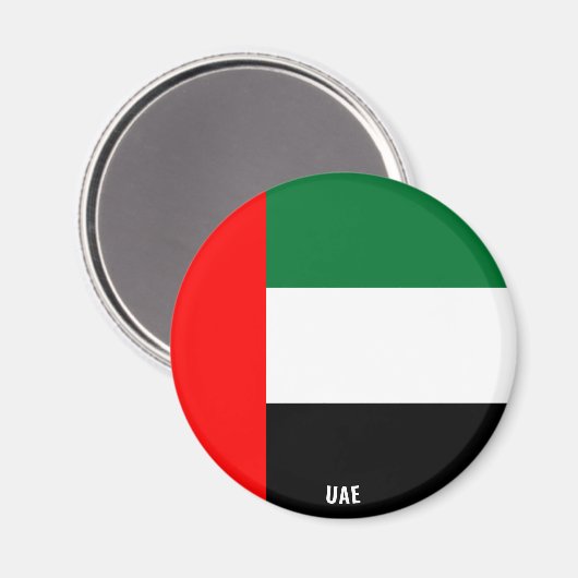 Vlag charmerend patriottisch magneet van de Vereni (Voorkant / Achterkant)