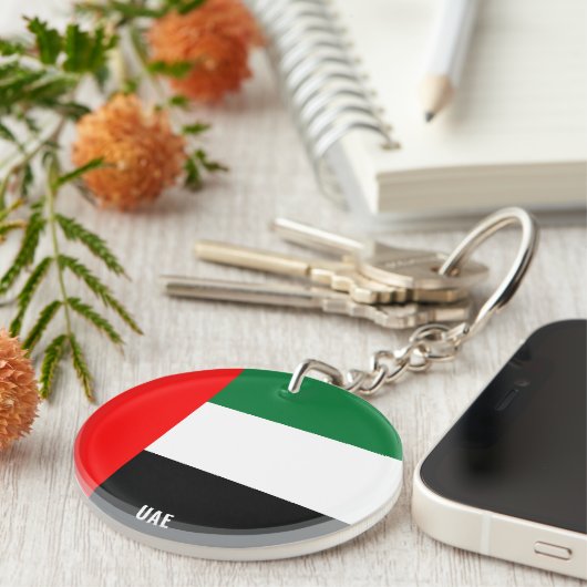 Vlag charmerend patriottisch sleutelhanger (Voorkant Rechts)