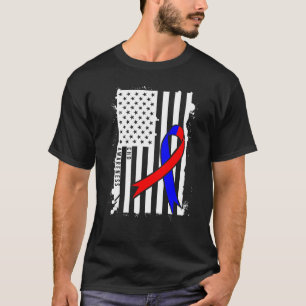 Vlag Chd Congenital Heart Defensie Mon T-shirt