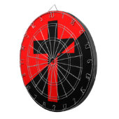 Vlag Christelijk-socialisme en anarchisme (Bevrijd Dartbord (Voorkant Rechts)