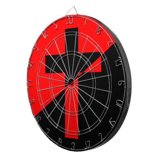 Vlag Christelijk-socialisme en anarchisme (Bevrijd Dartbord (Voorkant Rechts)