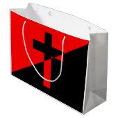 Vlag Christelijk-socialisme en anarchisme (Bevrijd Groot Cadeauzakje (Achterkant Gekanteld)