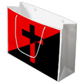 Vlag Christelijk-socialisme en anarchisme (Bevrijd Groot Cadeauzakje (Voorkant Gekanteld)