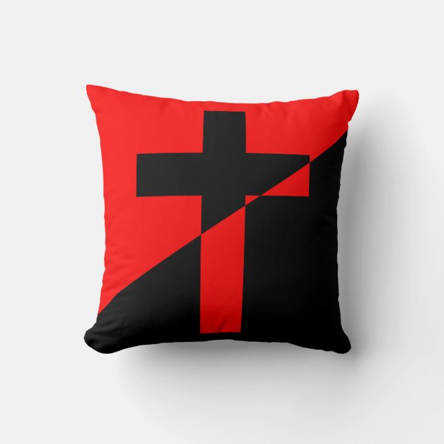 Vlag Christelijk-socialisme en anarchisme (Bevrijd Kussen (Voorkant)