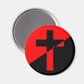 Vlag Christelijk-socialisme en anarchisme (Bevrijd Magneet (Voorkant / Achterkant)