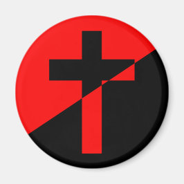 Vlag Christelijk-socialisme en anarchisme (Bevrijd Magneet