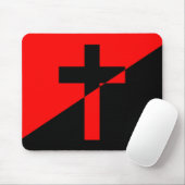 Vlag Christelijk-socialisme en anarchisme (Bevrijd Muismat (Met muis)