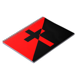 Vlag Christelijk-socialisme en anarchisme (Bevrijd Notitieboek