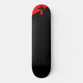 Vlag Christelijk-socialisme en anarchisme (Bevrijd Persoonlijk Skateboard
