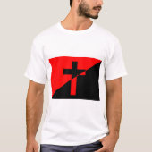 Vlag Christelijk-socialisme en anarchisme (Bevrijd T-shirt (Voorkant)