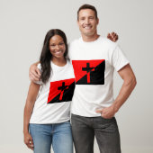 Vlag Christelijk-socialisme en anarchisme (Bevrijd T-shirt (Unisex)