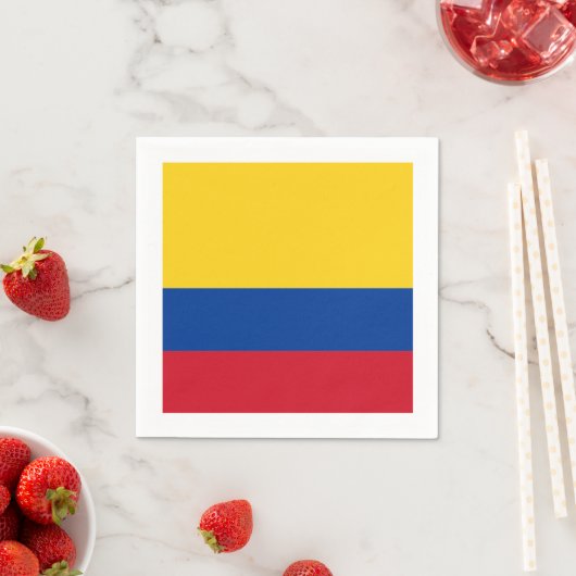 Vlag: Colombia Servetten (Insitu)