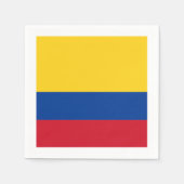 Vlag: Colombia Servetten (Voorkant)