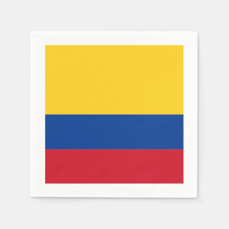 Vlag: Colombia Servetten