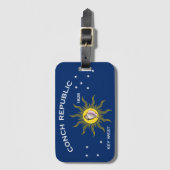 Vlag Conch Republic Bagagelabel (Voorkant (verticaal))