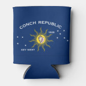 Vlag Conch Republic Blikjeskoeler (Voorkant)