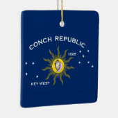 Vlag Conch Republic Keramisch Ornament (Rechts)