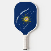 Vlag Conch Republic Pickleball Paddle (Achterkant)