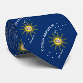 Vlag Conch Republic Stropdas (Opgerold)