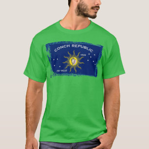 Vlag Conch Republic T-shirt