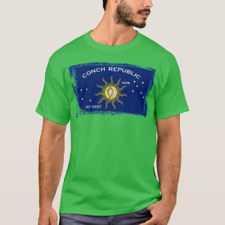 Vlag Conch Republic T-shirt