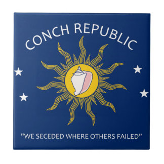 Vlag Conch Republic Tegeltje
