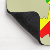 vlag Congo-Brazzaville Muismat (Hoek)