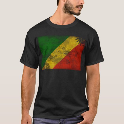 vlag Congo T-shirt (Voorkant)