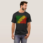 vlag Congo T-shirt (Voorkant volledig)