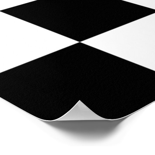 Vlag controleur poster (Hoek)