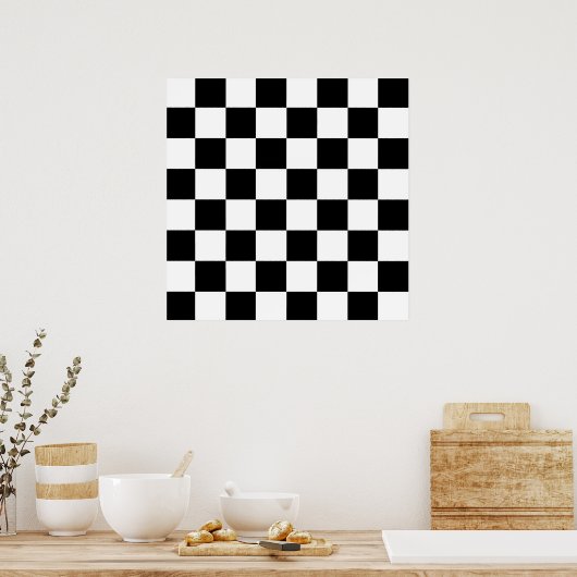 Vlag controleur poster (Keuken)