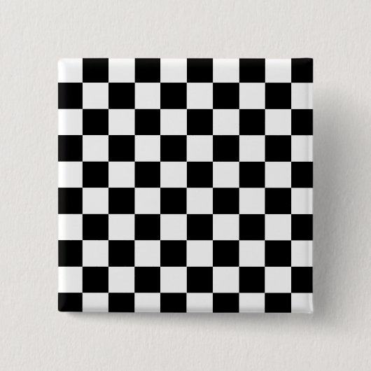 Vlag controleur vierkante button 5,1 cm (Voorkant)