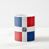 Vlag Cool Dominicaanse Republiek Koffiemok (Center)