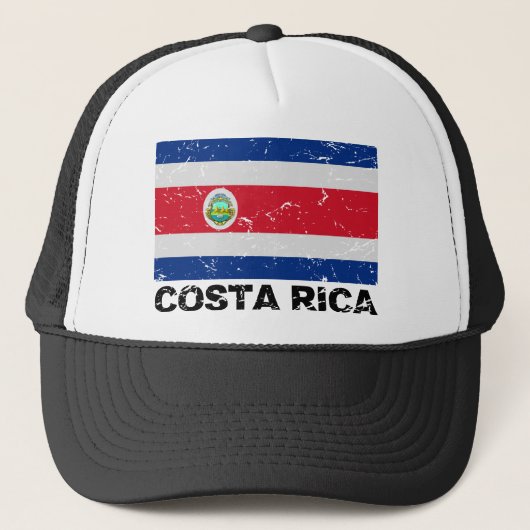  vlag Costa Rica Trucker Pet (Voorkant)