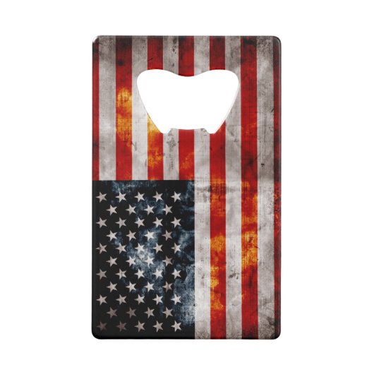 vlag creditkaart flessenopener (Voorkant)