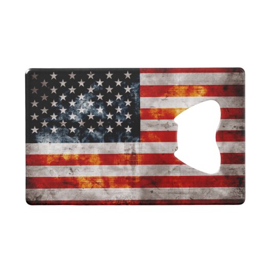  vlag creditkaart flessenopener (Voorkant (Horizontaal))