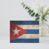  vlag Cuba Briefkaart (Staand voorkant)