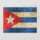 vlag Cuba Briefkaart (Voorkant)