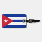 Vlag Cuba Easy ID Personal Bagagelabel (Voorkant horizontaal)